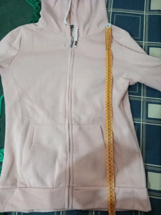 Felpa donna con cappuccio rosa