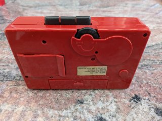 Reproductor Cassette Vintage Rojo STEREO