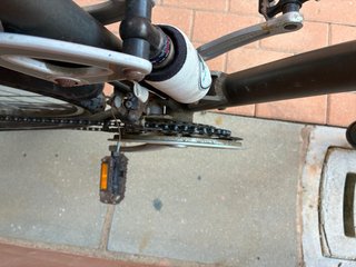 Bicicletas urbanas Btwin negra con cesta