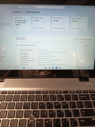 Ordenador portatil HP I5