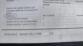 Ford Fiesta 2014 -Averia P090C00