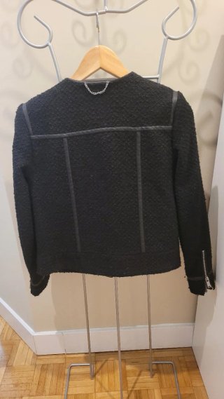 Chaqueta Lana Rizada Tintoretto Talla S