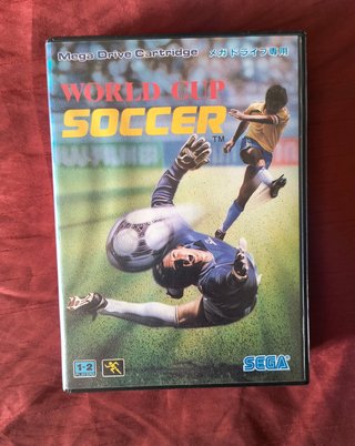 World Cup Soccer Mega Drive - Completo + Module
