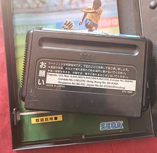 World Cup Soccer Mega Drive - Completo + Module