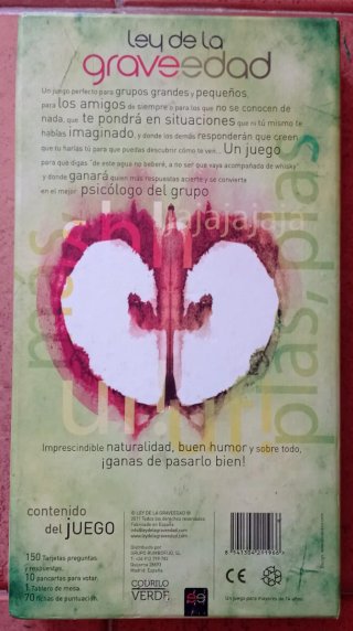 Juego de mesa para adultos Ley de la Gravedad