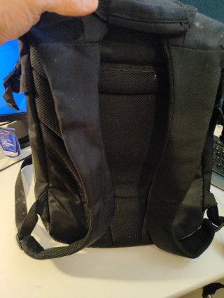 Mochila HP Negra y Gris