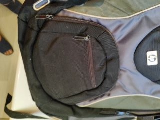 Mochila HP Negra y Gris