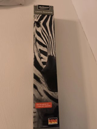 Lámina decorativa cebra Melinera