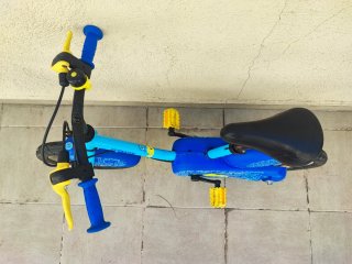 Bicicleta infantil azul Btwin 14"