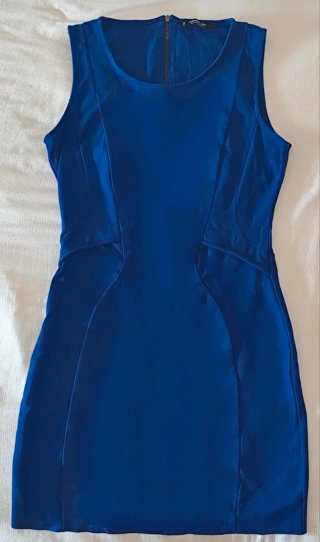 Vestido Mango Azul