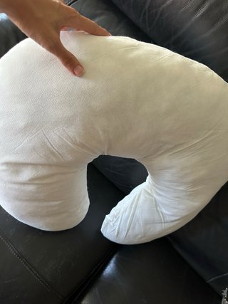 Almohada Lactancia Estrellas Gris