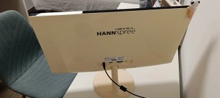 Pantalla HANNSpree Beige/Blanco