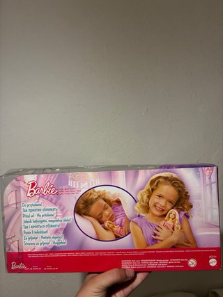 Muñeca Barbie Hora de Dormir Cuerpo Suave