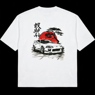 Camiseta Toyota Supra Blanca