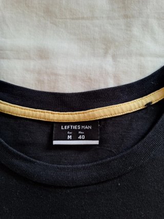 Camiseta NASA Negra Talla M