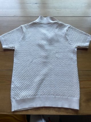 Polo Zara Blanco Mujer