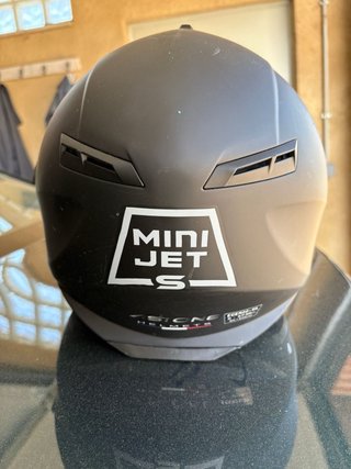 Casco Moto Verano Astone Negro talla M