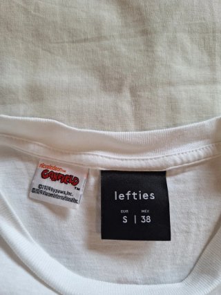 Camiseta Lefties Garfield Lasagna Talla S