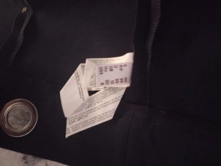 Chaqueta elegante Punto Roma negra
