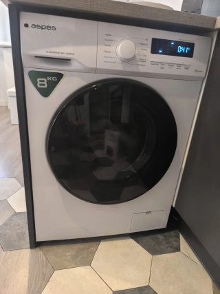 Lavadora Aspes 8kg 1400RPM