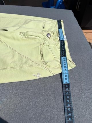 Pantaloni donna Carlo Chionna vintage giallo