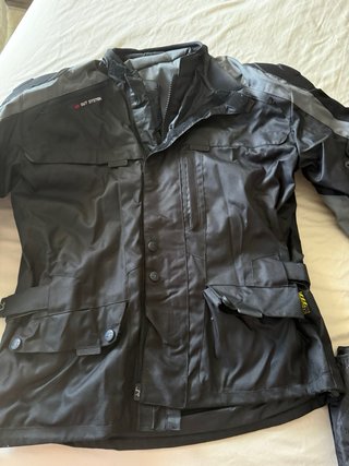 Conjunto Chaqueta y Pantalón Cordura Moto