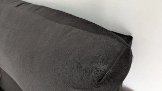 Sofá 200cm Negro de tela