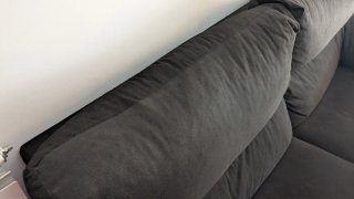 Sofá 200cm Negro de tela