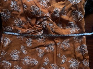 Vestido Panambi Naranja Estampado