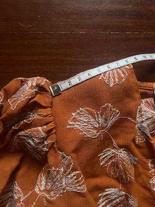 Vestido Panambi Naranja Estampado