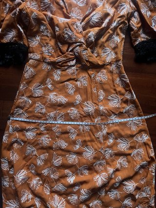 Vestido Panambi Naranja Estampado