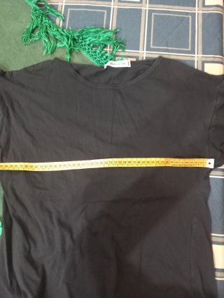 Maglia donna nera taglia XXXL / 46 / 18