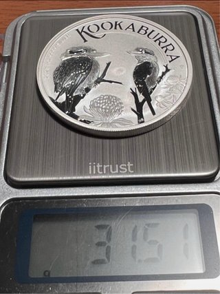 Moneda (onza) de plata Kookaburra 2023 (Australia)