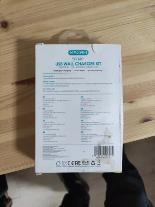 Cargador MAXAM 10.5W 2.1A iPhone Lightning