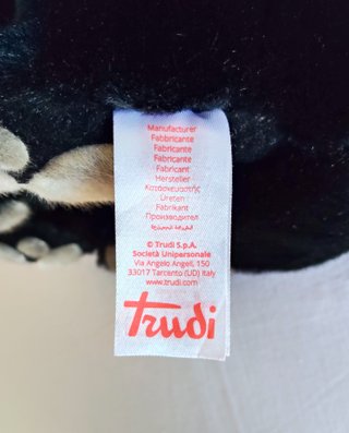 Peluche Trudi pantera Iris, 31 cm, da collezione