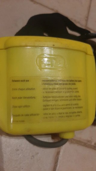 Frontal Petzl Duo