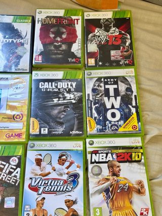 Pack Juegos Xbox 360
