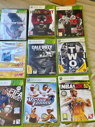Pack Juegos Xbox 360