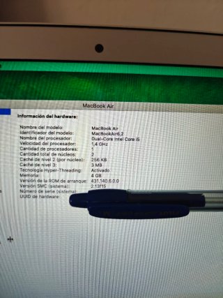 MacBook Air 13 Plata