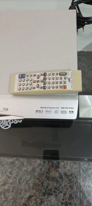 Reproductor DVD JVC Plata