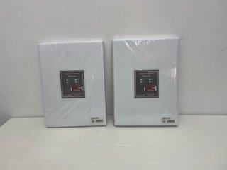 4 Juegos Sábanas cama 90 Blancas