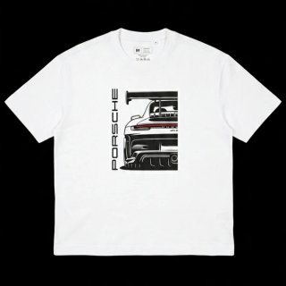 Camiseta Porsche GT3 RS Blanca