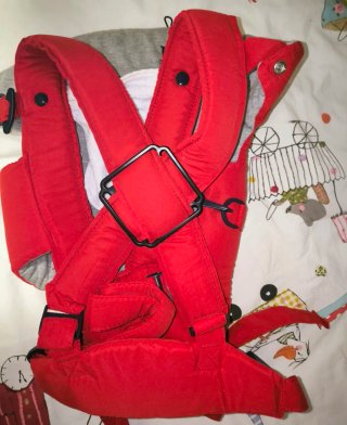 Mochila portabebés + saquito