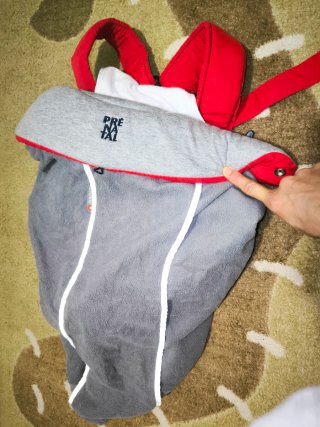 Mochila portabebés + saquito