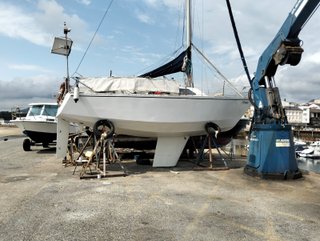 Barco Velero Aluminio Garmin GPS mod. Alcotán 27,