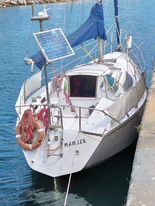 Barco Velero Aluminio Garmin GPS mod. Alcotán 27,