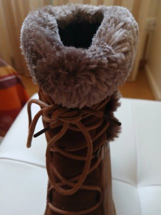 Botas de ante con borreguito