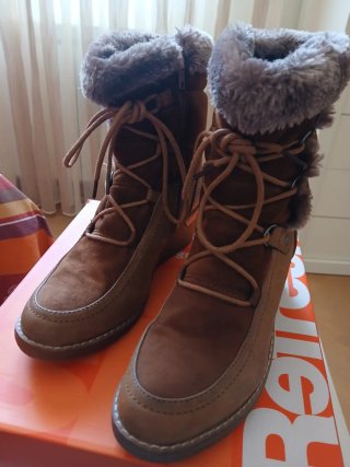 Botas de ante con borreguito