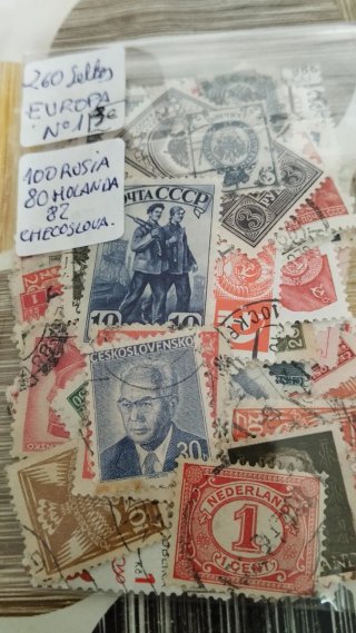 Lote de sellos de Europa