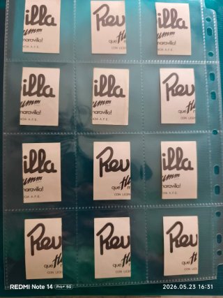 Cromos Selección Española Italia 90 Revilla